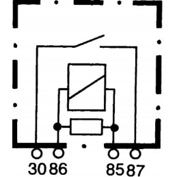 Relay 24v 40 a hella 4ra007957011