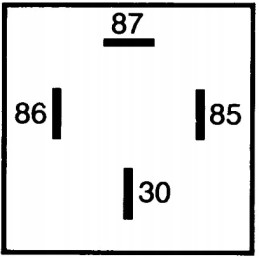 Relay 24v 40 a hella 4ra007957011