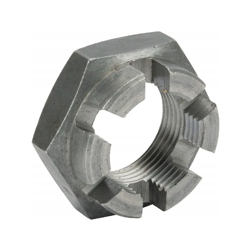 Crown nut m30 x 2 pr80