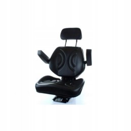 PVC seat with armrests