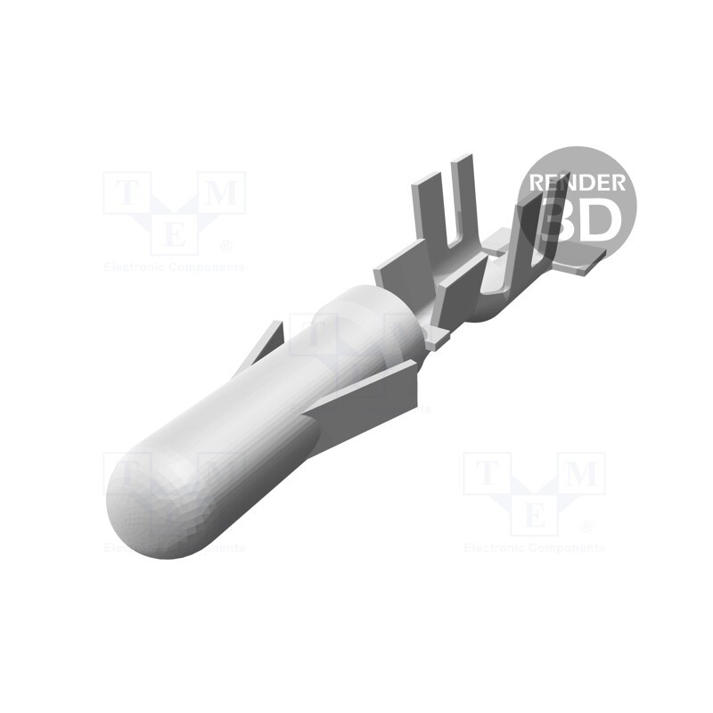 5 pcs x TE Connectivity - 350389-1 - Contact, male, brass, tinned, 0.5÷2mm2, 20AWG÷14AWG, crimped, 28A