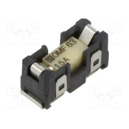 1 pcs x SCHURTER - 3422.0047.11 - Fuse holder, cylindrical fuses, SMT, -40÷85°C, 1.5A, UL94V-0