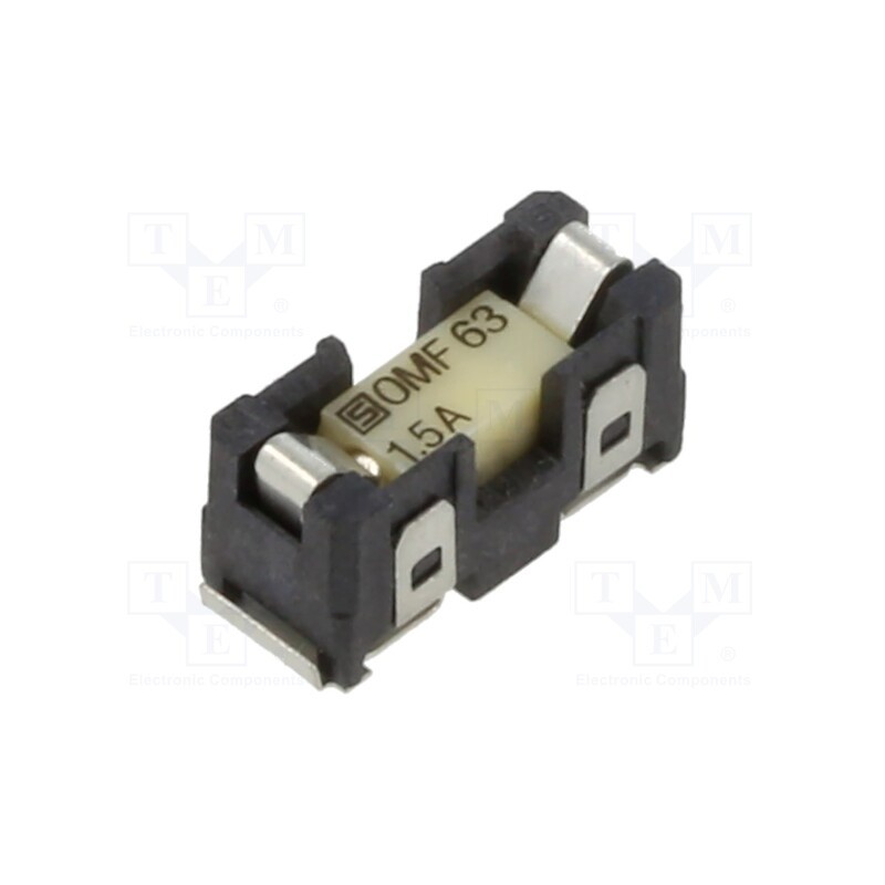 1 pcs x SCHURTER - 3422.0047.11 - Fuse holder, cylindrical fuses, SMT, -40÷85°C, 1.5A, UL94V-0