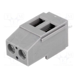 5 pcs x DEGSON ELECTRONICS - DG129-5.0-02P-11 - PCB terminal block, angled 90°, 5mm, ways: 2, on PCBs, 2.5mm2, 20A