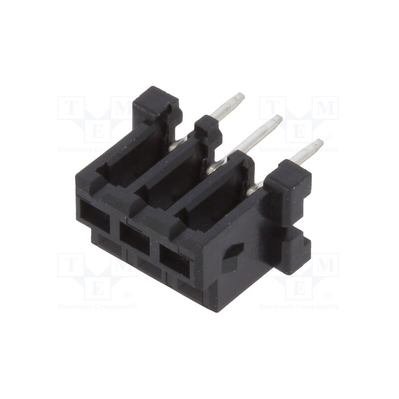 5 pcs x HIROSE - DF3-3S-2DSA(25) - Socket, wire-wire/PCB, female, DF3, 2mm, PIN: 3, THT, on PCBs, tinned