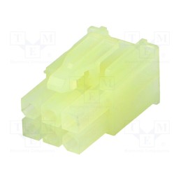 5 pcs x TE Connectivity - 172339-1 - Plug, wire-wire, female, Mini Universal MATE-N-LOK, 4.14mm, PIN: 6