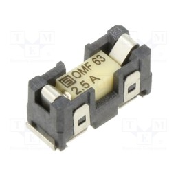 1 pcs x SCHURTER - 3422.0013.11 - Fuse holder, cylindrical fuses, SMT, -40÷85°C, 2.5A, UL94V-0