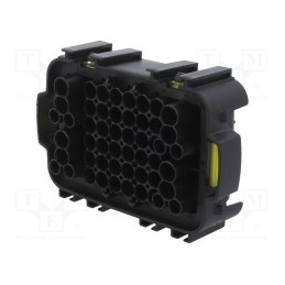 1 pcs x MTA - 101568 - Case, push-in, ways: 22, Mat: polyamide 66, black