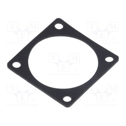5 pcs x AMPHENOL - RTFD18B - Socket gasket, RT360, flange (4 holes), size 18, Ecomate RM