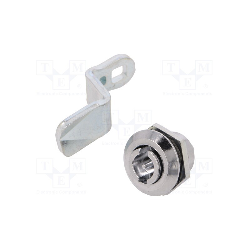 1 pcs x ELESA+GANTER - GN 115-VDE-40 - Lock, cast zinc, 40mm, Kind of insert bolt: double-bit insert