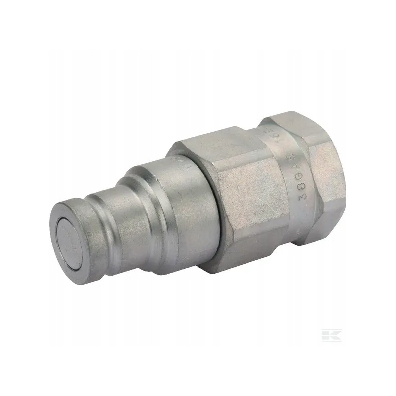Flat quick connector ffh plug 3 8