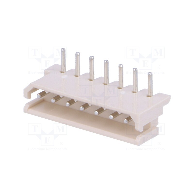 5 pcs x MOLEX - 22057075 - Socket, wire-board, male, Mini-SPOX, 2.5mm, PIN: 7, THT, 3A, tinned