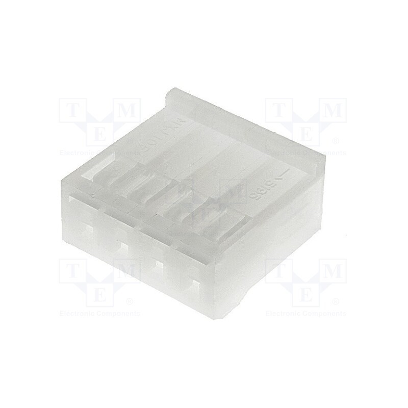5 pcs x MOLEX - 9501041 - Plug, wire-board, female, SPOX, 3.96mm, PIN: 4, w/o contacts