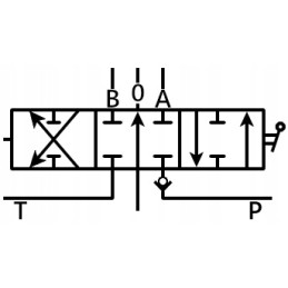 Hydro distributor monoblock 6 sections 80l tur 06p80