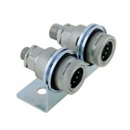Double holder for Euro pp Warynski quick connectors