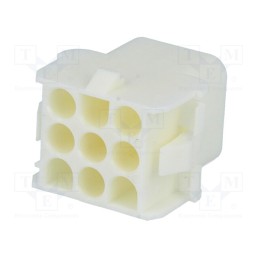 5 pcs x MOLEX - 50842092 - Plug, wire-wire, male/female, MLX, 6.35mm, PIN: 9, Layout: 3x3