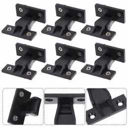 Furniture connector, push-in clip, 10 pcs