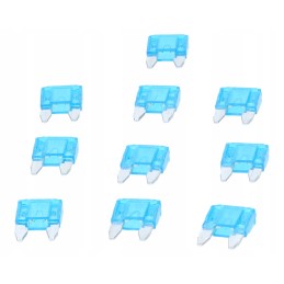 Mini flat fuse 15a blue 10 pcs