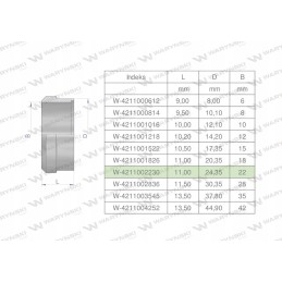 Hydraulic cutting ring DPR22L Warynski