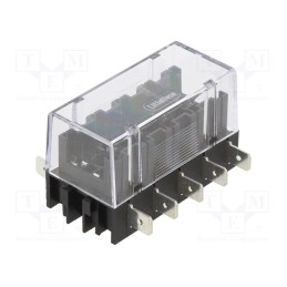 1 pcs x LITTELFUSE - 03500417TXN - Fuse holder, 15A, Poles: 5, ATO
