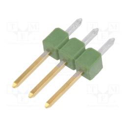 5 pcs x TE Connectivity - 826629-3 - Pin header, pin strips, AMPMODU MOD II, male, PIN: 3, straight