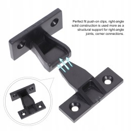 Corner furniture connector, board buckle, 10 pcs