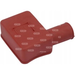 Right battery terminal cover, red, pl