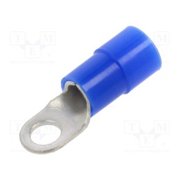 5 pcs x ERKO - KOE_6-16/100 - Tip: ring, M6, Ø: 6.5mm, 16mm2, crimped, for cable, insulated, tinned