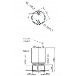 Deutz fuel solenoid valve, ed connection