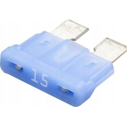 Blade fuse 32v 15a l 18 6mm blue 1 pc