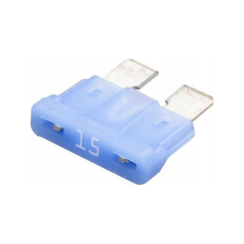 Blade fuse 32v 15a l 18 6mm blue 1 pc