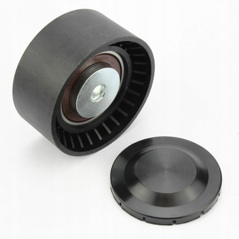 Plastic belt tension roller, hydraulic tensioner