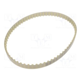 1 pcs x OPTIBELT - T10 650 1677ZA - Timing belt, T10, W: 16mm, H: 4.5mm, Lw: 650mm, Tooth height: 2.5mm