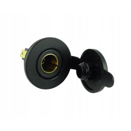 DIN socket, screw-in, tightly closed