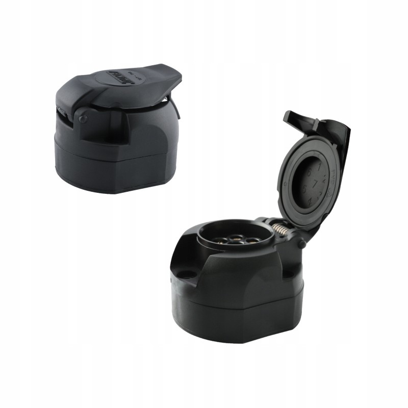 7-pole electrical socket