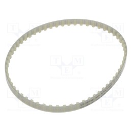 1 pcs x OPTIBELT - T10 600 1077ZA - Timing belt, T10, W: 10mm, H: 4.5mm, Lw: 600mm, Tooth height: 2.5mm