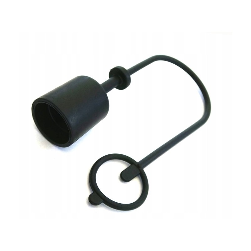 Quick connector plug cover, black