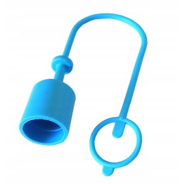 Blue quick connector plug cover
