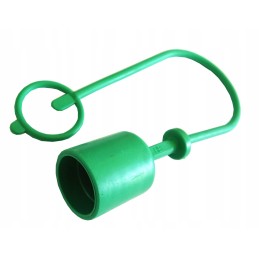 Green quick connector plug cover