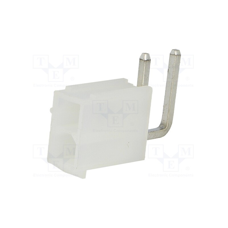 5 pcs x Amphenol Communications Solutions - MF42-RD-02 - Socket, wire-board, male, MF42, 4.2mm, PIN: 2, THT, 7A, tinned