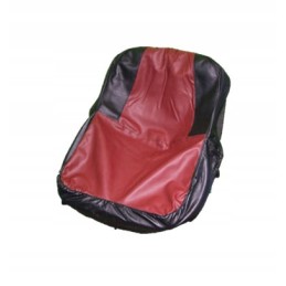 Seat cover tied high