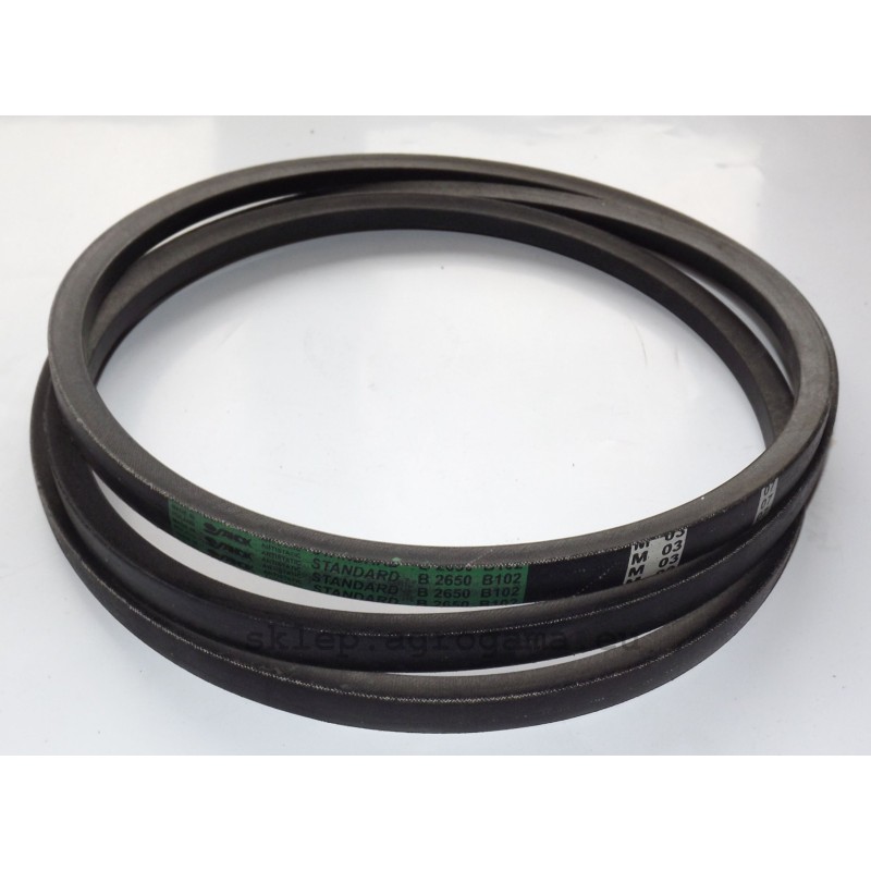 Belt V-belt b 2650 17 x 2650 stomil