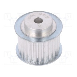 1 pcs x OPTIBELT - 36 T5 25-200ZA - Belt pulley, T5, W: 25mm, whell width: 36mm, Ø: 39mm, aluminium, ZRS