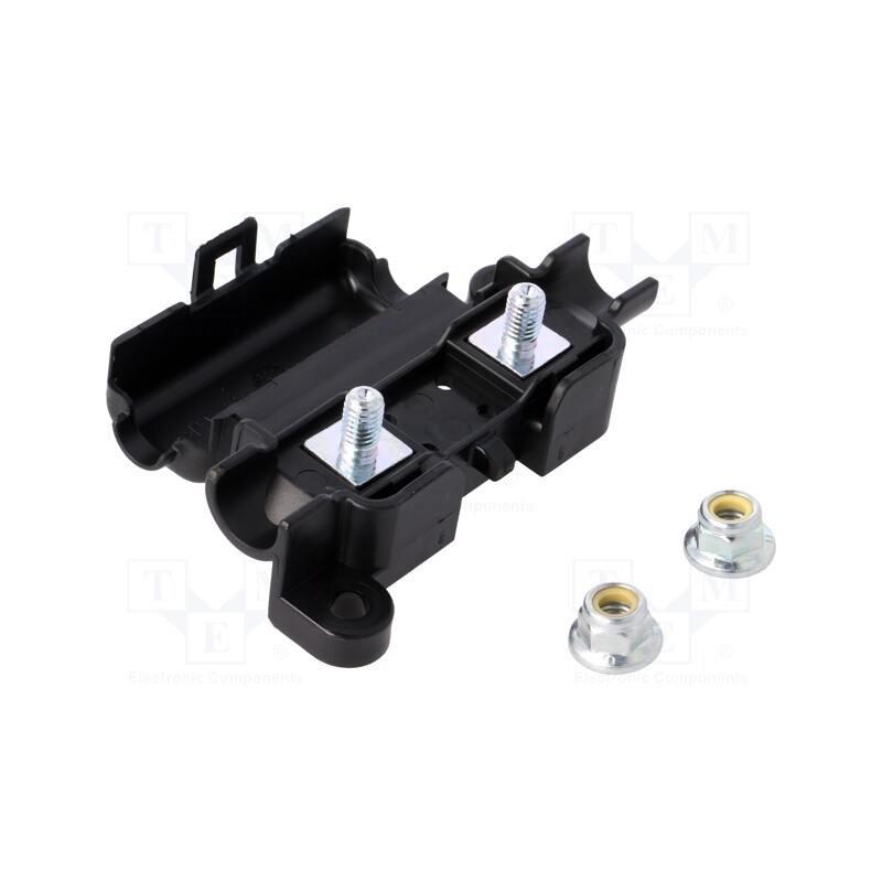 1 pcs x MTA - 300360 - Fuse holder, 40mm, 125A, screw,push-in, Leads: M5 screws, ways: 1