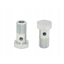 Hydraulic screw with eyelet 1 4 eyelet