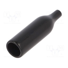 1 pcs x BULGIN - 12932 - Cover, cylindrical fuses, black, UL94V-0, Mat: PVC
