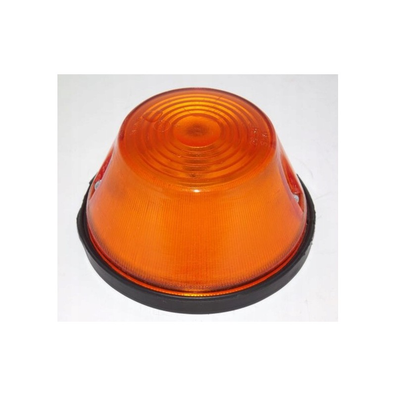Yellow round marker lamp for trailer WE92