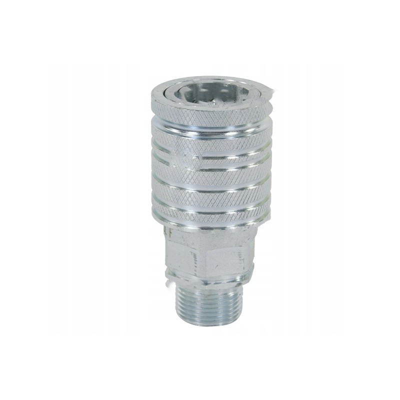 Hydraulic quick connector for M22 x 15 euro sockets