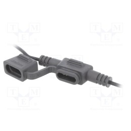 1 pcs x LITTELFUSE - 0FHM0003ZXJB - Fuse holder, 10.9mm, 20A, cables, Leads: lead x2, IP67, 58V, 16AWG