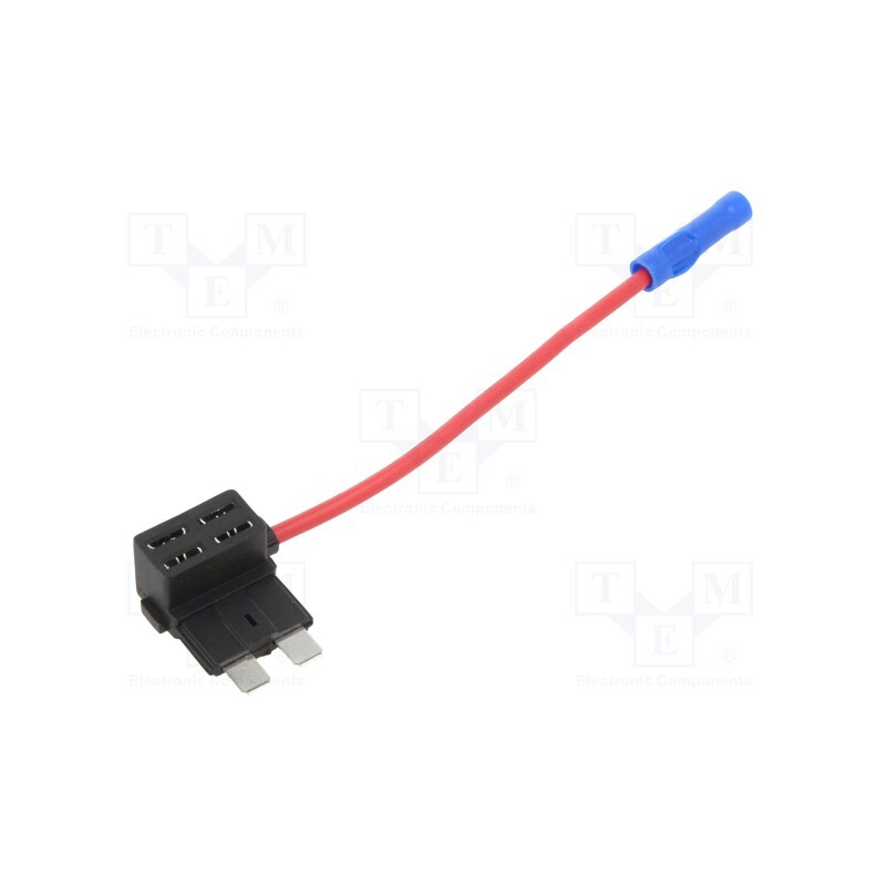 1 pcs x LITTELFUSE - 0FHA0200Z - Fuse holder, 10A, 32VDC, ATO